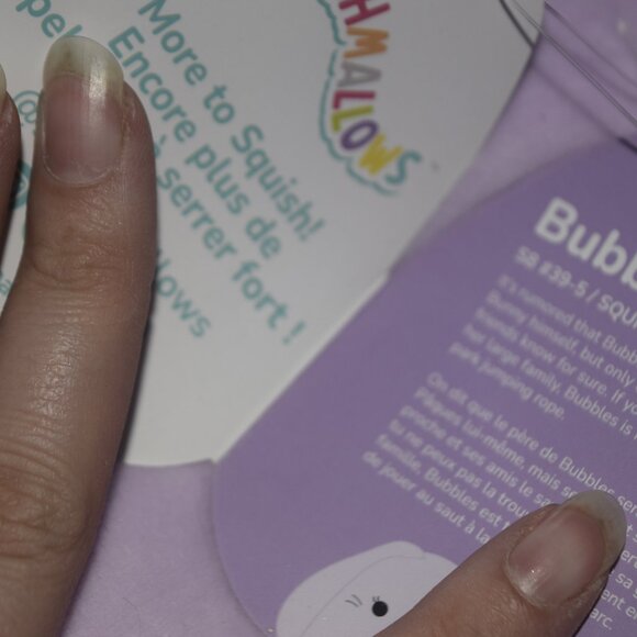 Squishmallows Bubbles the Bunny Easter 8" - Picture 5 of 5